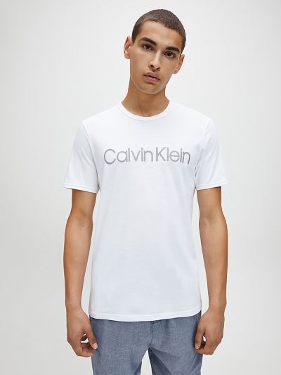 Calvin Klein Ruhák HU417301 | Calvin Klein Lounge Férfi Póló Fehér